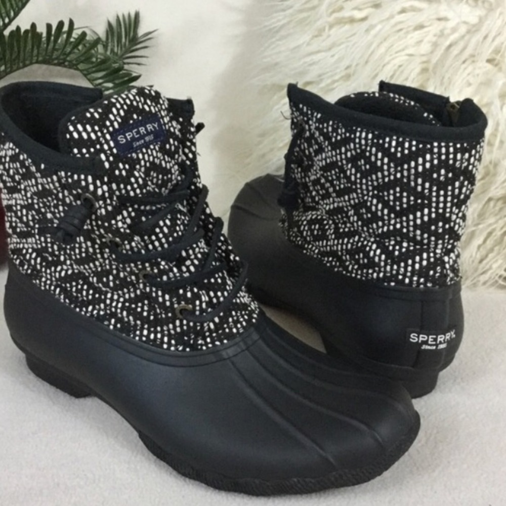 Sperry Black Duck Boots